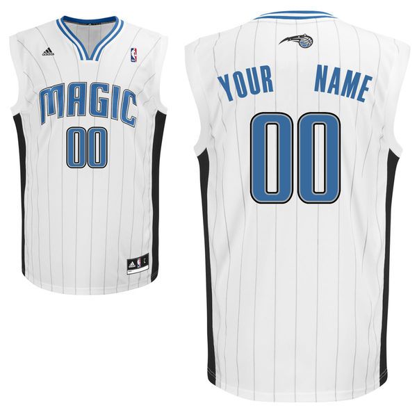 Adidas Orlando Magic Youth Custom Replica Home White NBA Jersey